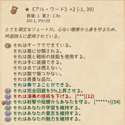 Elin アルウード アル・ウード 完全回避 100% リュート 集め
