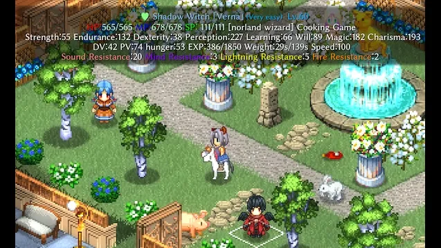 Elin MOD おすすめ 冒険者ペット アビリティ 種族 職業 確認